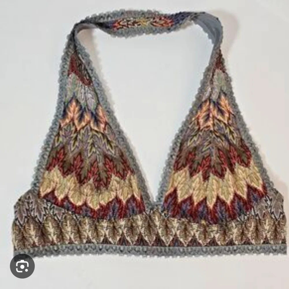 Free People Multicolor Knit Halter Camisole